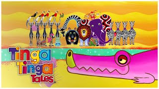 Crocodile Gets Sunburned   1 Hour Of African Animal Folk Tales  Tinga Tinga Tales 