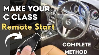 How to Remote Start a Mercedes Benz Works on Most Models! #remotestarter #mercedes