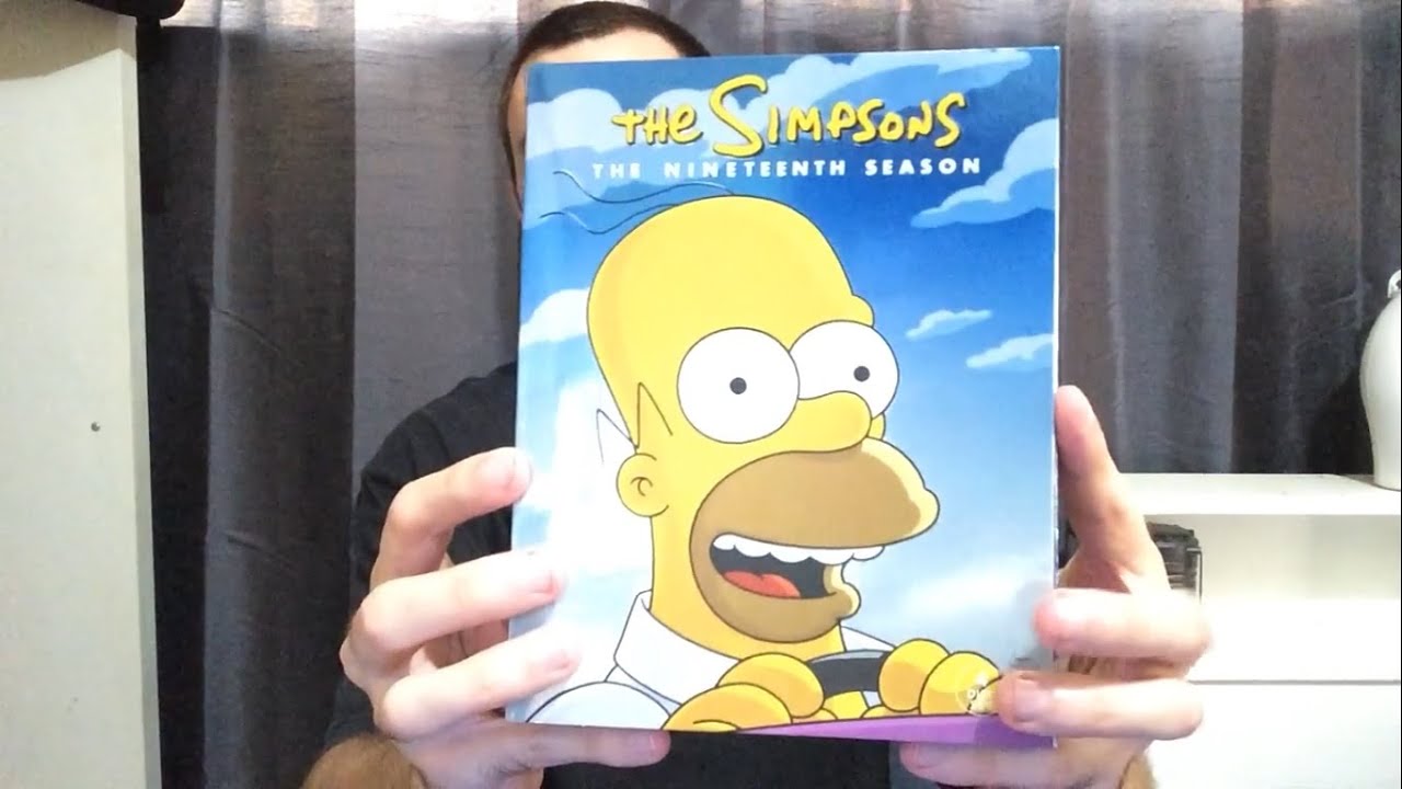 The Simpsons: Season 19 DVD Unboxing - YouTube