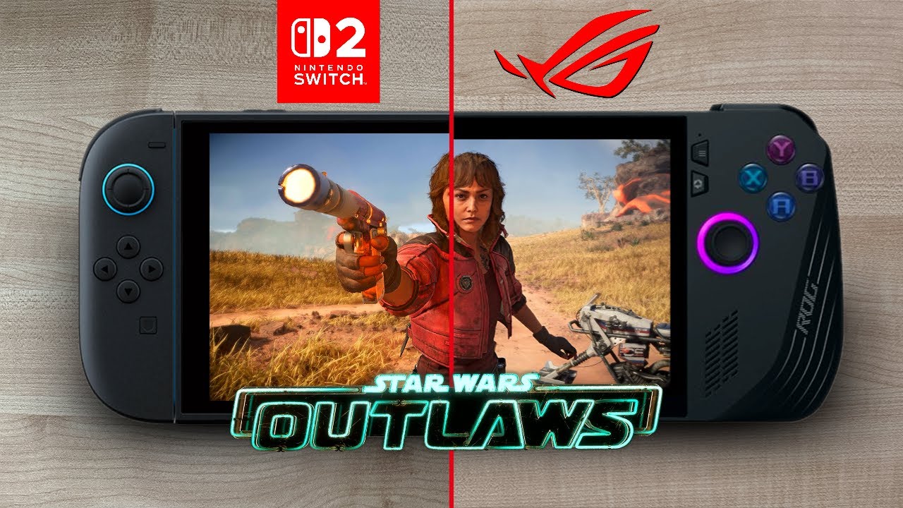 Star Wars Outlaws | Switch 2 vs Asus ROG Ally X