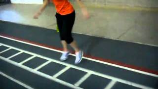 Agility Ladder Lateral Scissor