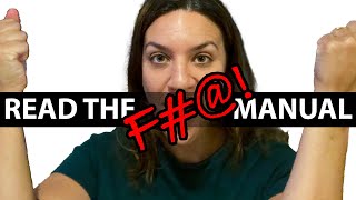 STOP SAYING RTFM!!!