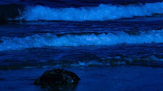 Fall Asleep On A Full Moon Night With Calming Wave Sounds  3 Hours of Deep Sleeping on Mareta Beach