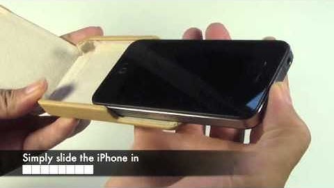 iPhone 4 Wood Pattern Case