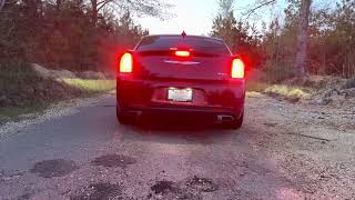 2016 Chrysler 300s v6 Rear Muffler Delete (Revs and Acceleration)