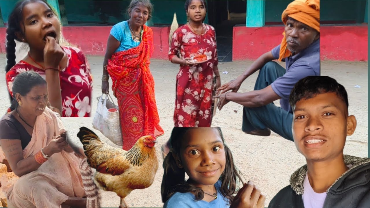 आज हमर घर देशी कुकरी राधिस सबके मुंह में पानी आ गै 