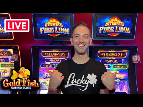 🔴 LIVE Slots in Las Vegas 🐠 Gold Fish Casino Slots #ad