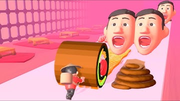 Sushi Runner 🍣🐛💩 All Levels Gameplay Walkthrough Android İOS