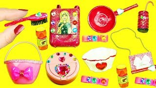 10 Kolay DIY Minyatür Nasıl Yapılır? - 10 Kolay Barbie Bebek için Minyatür  DIY El Sanatları