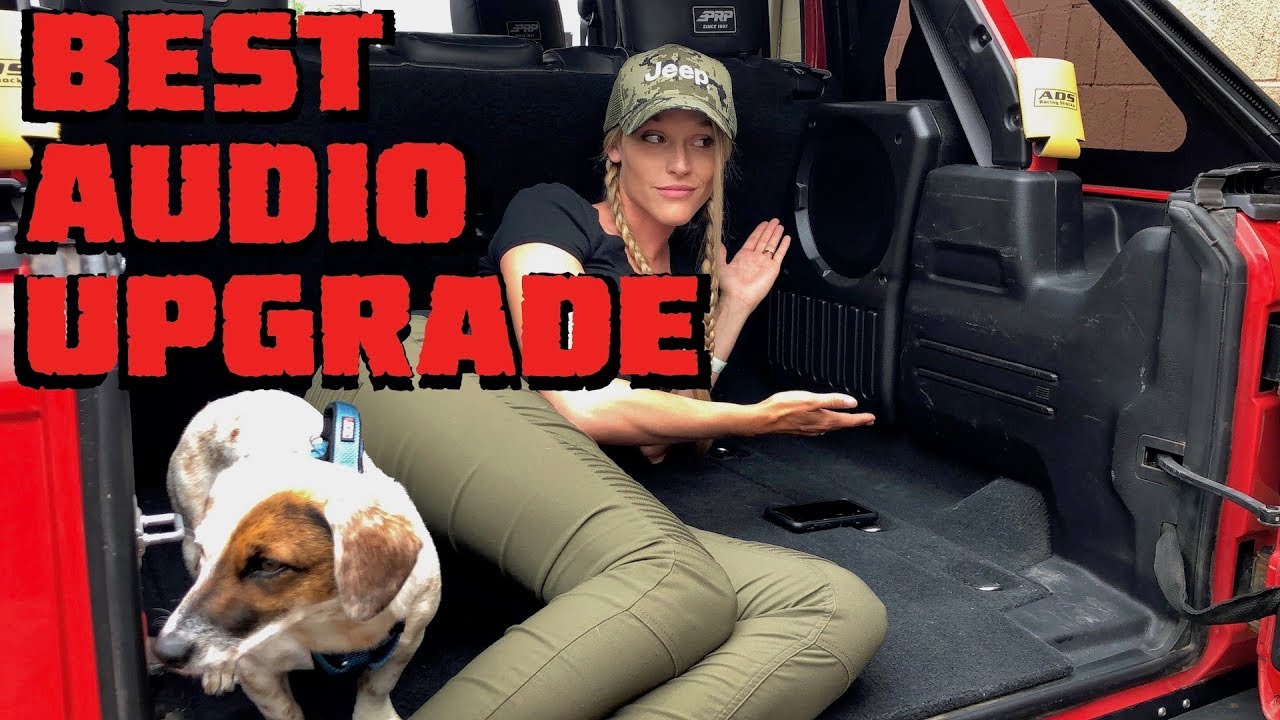 We Find the BEST AUDIO UPGRADE for the Jeep Wrangler (and Maybe Everything  Else)! - YouTube