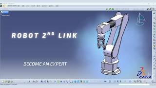 Robot 2nd Link - SolidWorks English Tutorial