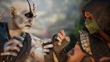 Mortal Kombat 1 - Quan Chi vs Reptile | All Intro/ Interaction Dialogues