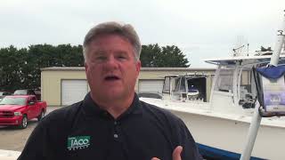 TACO Marine Grand Slam 280 Outrigger Installing on a Canvas Top