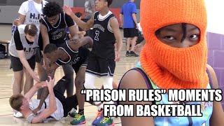 "PRISON RULES" MOMENTS FROM BASKETBALL! screenshot 2