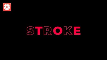 How to Make Outlined Stroke Text in Kinemaster - Kinemaster Video Editing