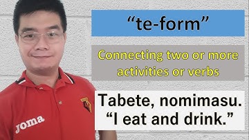 『GENKI 1』Lesson 6 (3)┃ Using "Te-Form" to Connect Two or More Verbs