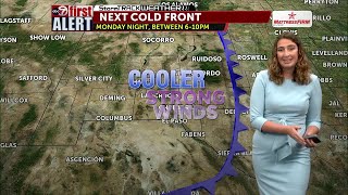 ABC-7 First Alert: Storm enters tomorrow with strong winds and rain and snow chance