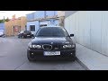 Ремонт автомобиля BMW320 E46  ремонт  ручного тормоза,  замена тормозного диска, ремонт глушителя...