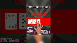 $1,000,000 guaranteed. One final table.