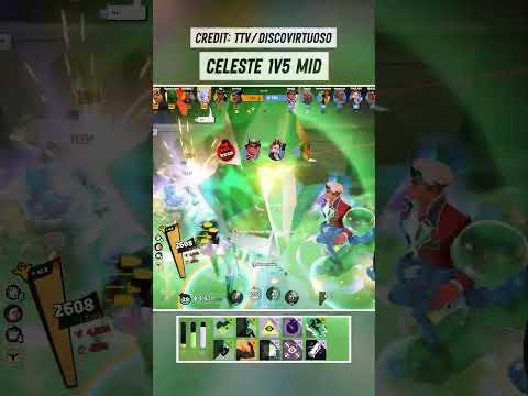 Celeste 1v5 mid 🦄 #deadlock #deadlockclips
