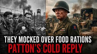 What Patton did When German POWs Mocked American Food Rations — Patton’s Rebuttal Was Cold