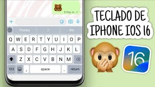 🌈teclado estilo IPhone! 😱🤩 con la letra Ñ screenshot 5