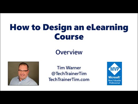 How To Design An Elearning Course