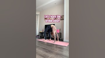 How to Do a Bridge Pose? 🌟 Back Stretching for Flexibility #Shorts