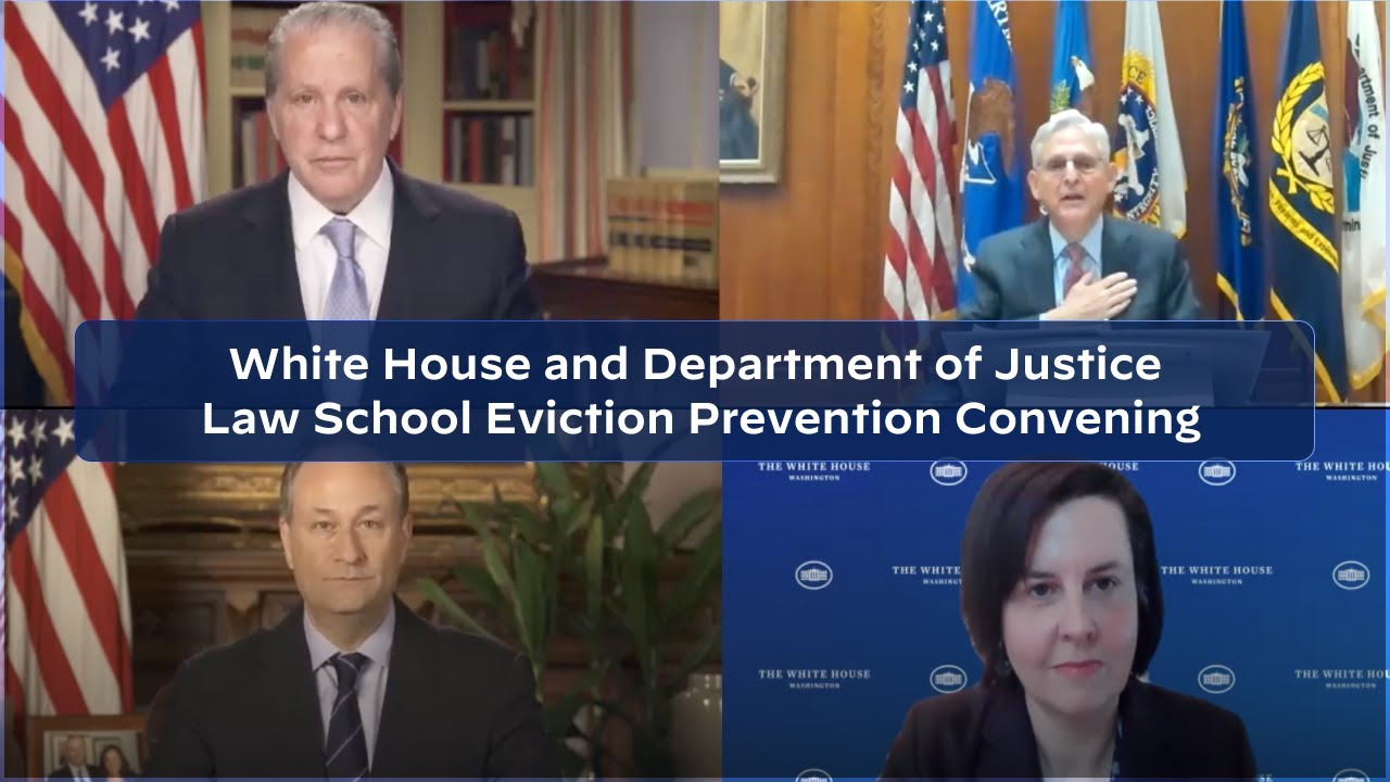 White House and Department of Justice Law School Eviction Prevention Convening
