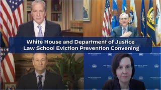 White House and Department of Justice Law School Eviction Prevention Convening