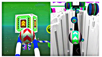 multiplay Gyrosphere trials vs SkyRollingBalls All levels new update ios Android mobile Gameplay