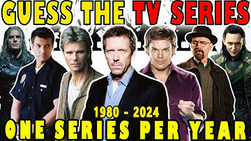 Guess The Series Theme Song - One Series Per Year - 1980 Till 2024 TV Show Quiz