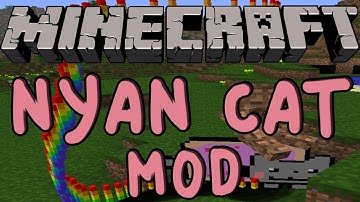 Minecraft Mods - RIDEABLE NYAN CAT MOD! [1.4.5]