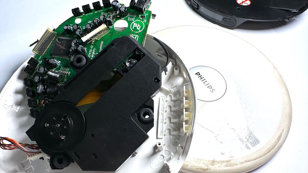 Discman Exploded View Philips Discman Demontage - YouTube