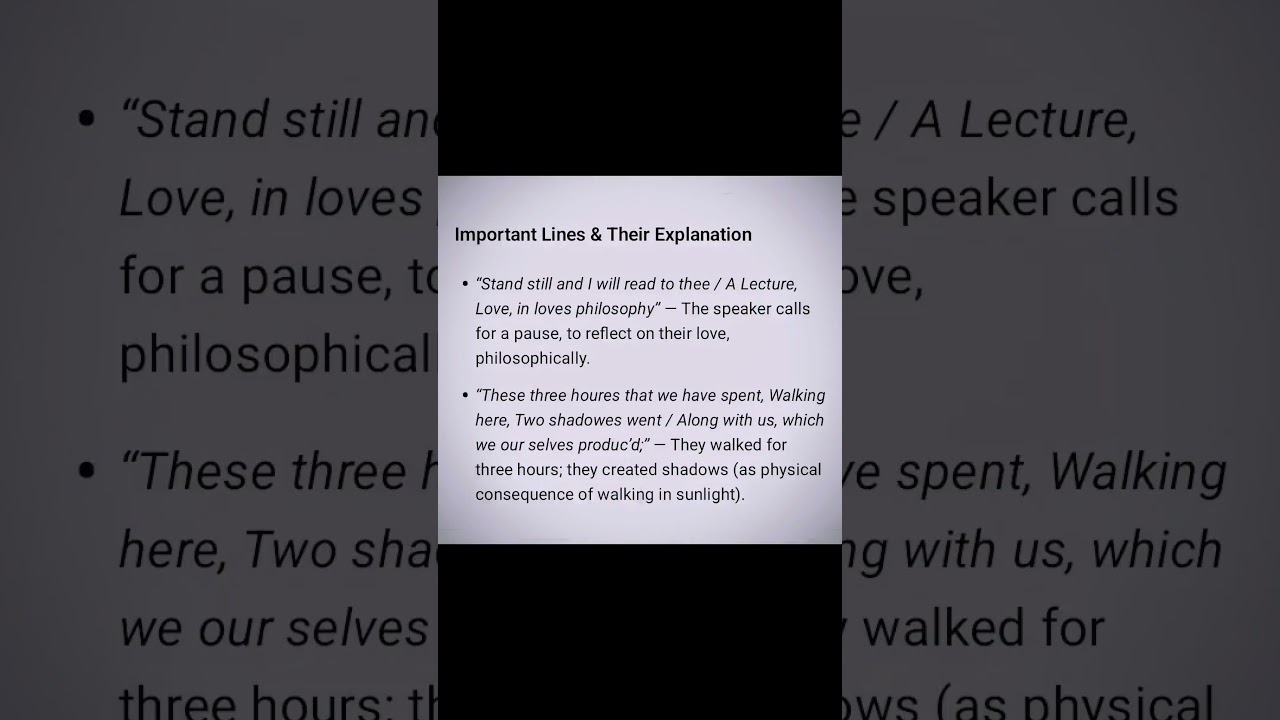 clas12th FLAMINGO A lecture upon the shadow by John Donne