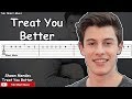 Shawn Mendes - Treat You Better Guitar Tutorial