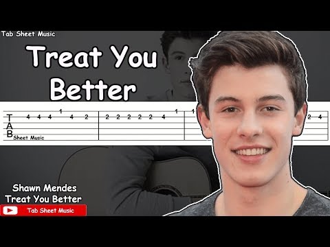 Shawn Mendes - Treat You Better Guitar Tutorial