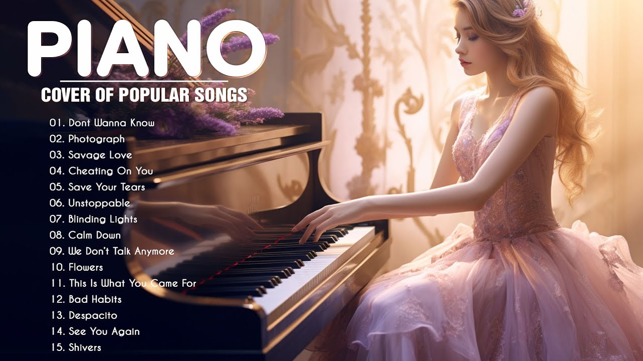 The Most Popular Piano Covers of Popular Songs 2023 💖 Best Instrumental