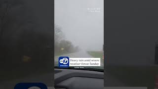 Heavy downpours in Central Illinois amid severe weather