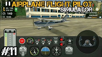 Mission #11 [Airplane Flight Pilot Simulator Game 🎮