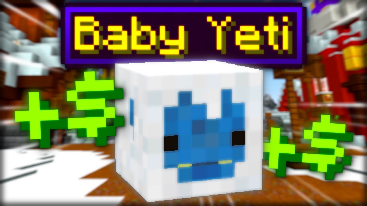 I SOLD MY YETI PET... (Hypixel Skyblock) YouTube