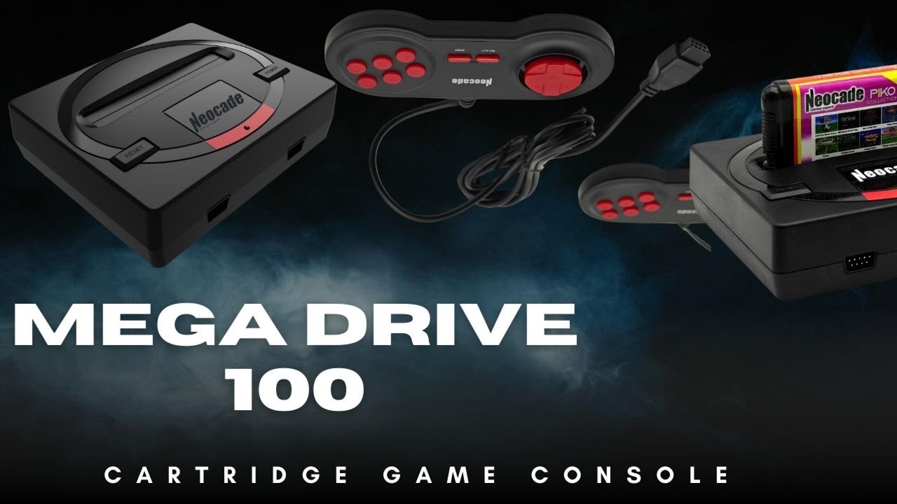 MD100 Retro Console Unboxing! 🎮 Mega Drive Classics Are Back in 2024!