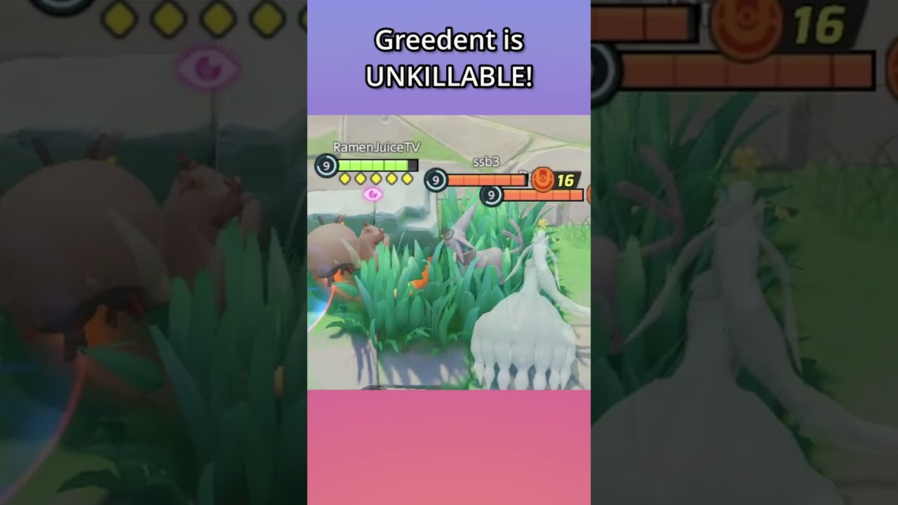 GREEDENT IS UNKILLABLE! 🐿️ | Pokemon Unite 