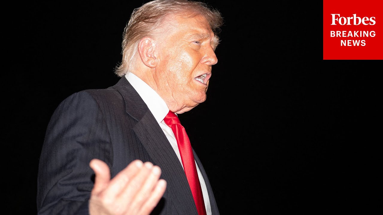 BREAKING NEWS: President Trump Says That 'It Looks Like We ...