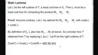 Lecture -20 Matric Chain Multiplication