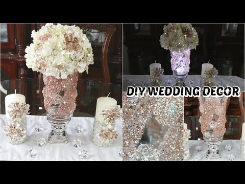 diy-glam-decor-|-diy-bling-wedding-centerpiece-|-glam-event-planning-decor-ideas-2020