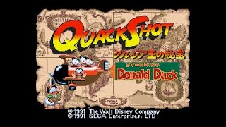 [Longplay] Genesis - Quackshot Starring Donald Duck - Japanese Version グルジア王の秘宝