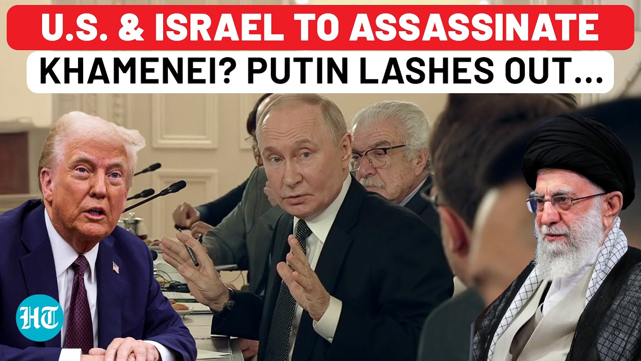 Putin Responds To Khamenei Assassination Threat Amid Israel War, Makes Big Remark On U.S.-Iran Talks