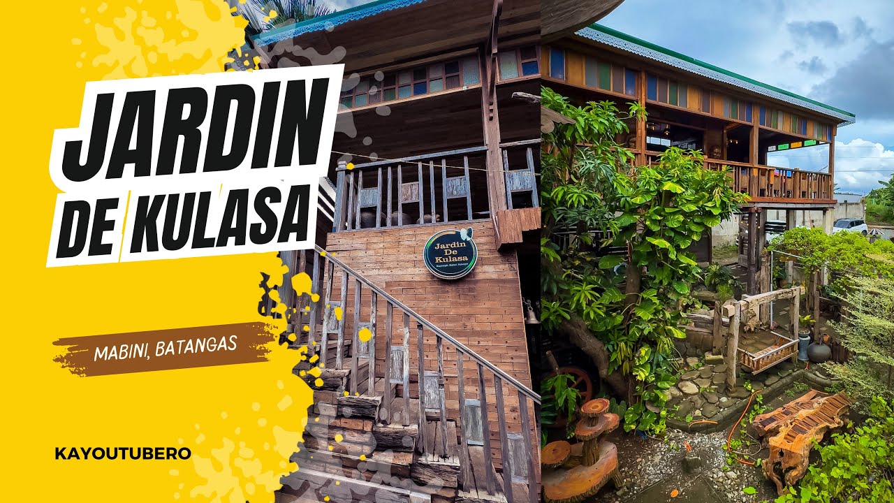 AMAZING MADE OF ALL HARDWOOD MATERIALS! THE JARDIN DE KULASA EVENTS PLACE IN MABINI BATANGAS