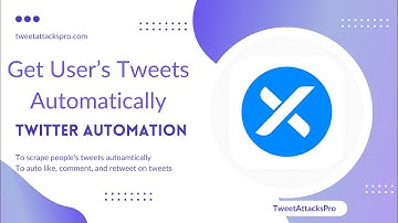 Grow Faster on Twitter: Scrape Users Tweets Easily with TweetAttacksPro